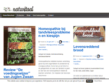 Tablet Screenshot of natuvitaal.nl